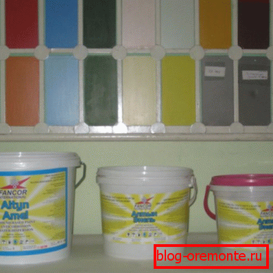 En la foto - modernos materiales de acabado. En la foto - modernos materiales de acabado.