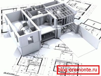 En la foto - el proyecto de la casa. En la foto - el proyecto de la casa.