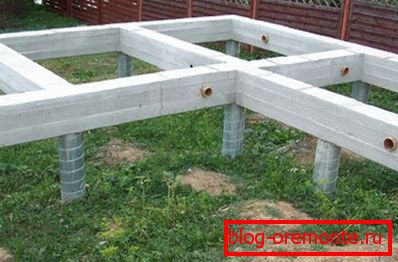 Construcción no pesada, la base habitual.
