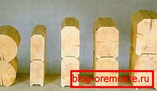 Muestras de madera perfilada. Muestras de madera perfilada.