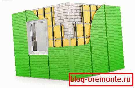 Revestimiento de la pared del esquema corrugado