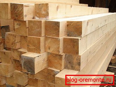 Viga de madera maciza común