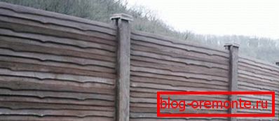 Cercado de hormigón pigmentado Cercado de hormigón pigmentado