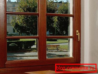 Marco de la ventana de madera de roble laminado chapa Marco de la ventana de madera de roble laminado chapa