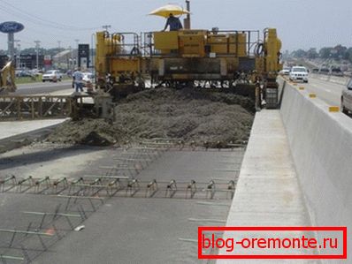 El principal ámbito de aplicación - construcción de carreteras. El principal ámbito de aplicación - construcción de carreteras.