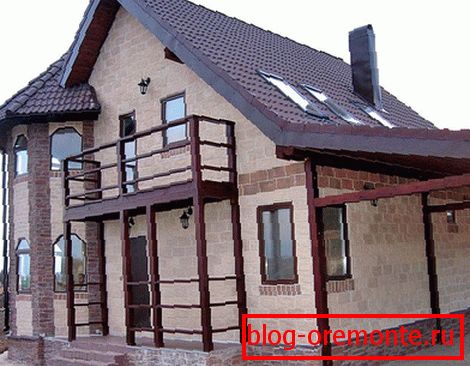 Siding moderno enfoque