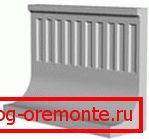Panel de hormigón con suela OKP.