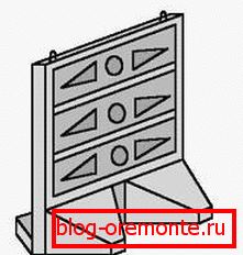 Panel de hormigón con suela CON 24.25-160.