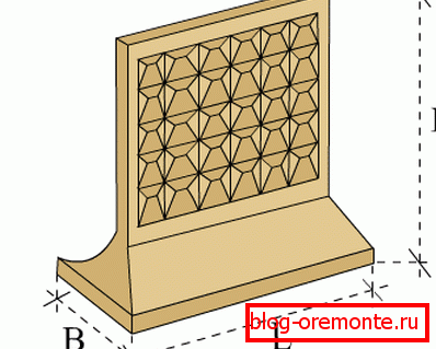 Panel de hormigón con suela SPO-2