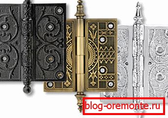 Bisagras de puerta forjadas