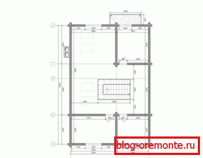 Plano del segundo piso Plano del segundo piso