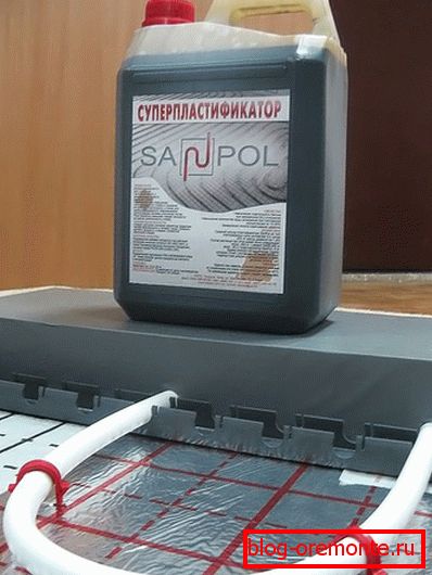Plastificante para solera