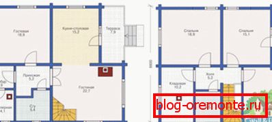 Plano detallado de la casa 9x10 Plano detallado de la casa 9x10