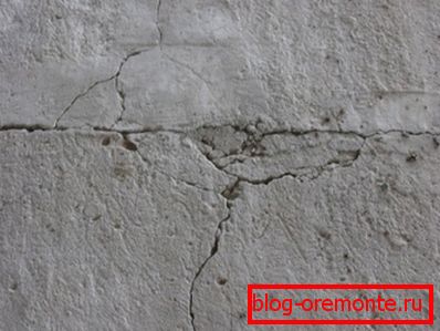 Superficie de concreto dañada