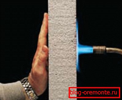 Ejemplo - una resistencia al fuego de hormigón de gas Ejemplo - una resistencia al fuego de hormigón de gas