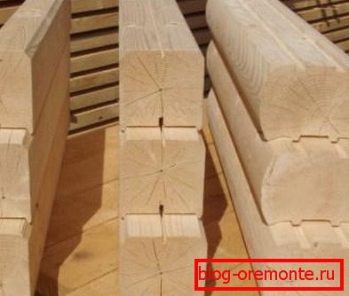 Un ejemplo de varios tipos de madera.