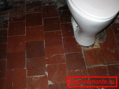 Es hora de desmantelar los azulejos.