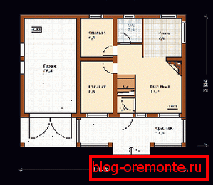 Proyecto con garaje adjunto. Proyecto con garaje adjunto.