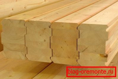 Madera laminada encolada perfilada