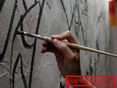 El proceso de pintar fragmentos de diseño. El proceso de pintar fragmentos de diseño.
