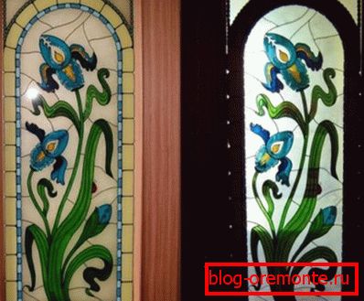Vidrio para colorear