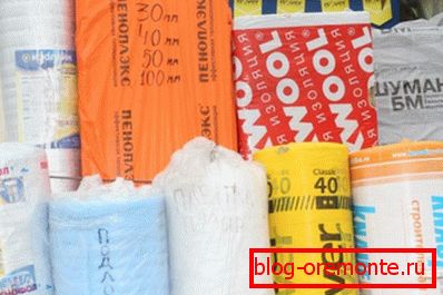 El mercado ofrece una gran selección de aislamientos.