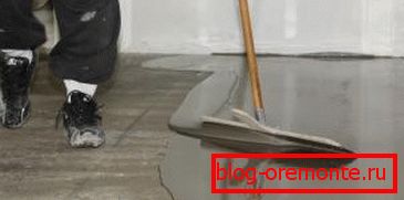 Producción independiente de suelo autonivelante. Producción independiente de suelo autonivelante.