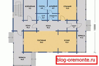 Sauna, cocina combinada con un gran salón están programadas en el 1er piso. Sauna, cocina combinada con un gran salón están programadas en el 1er piso.