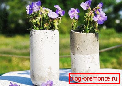 Puede hacer tan elegantes jarrones de jardín en solo 20-30 minutos de concreto ordinario Puede hacer tan elegantes jarrones de jardín en solo 20-30 minutos de concreto ordinario