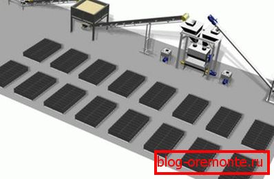 Esquema de un taller industrial. Esquema de un taller industrial.