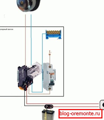 Diagrama de conexión de la batería con pilas Diagrama de conexión de la batería con pilas