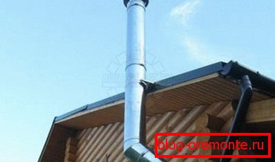 Chimenea de metal