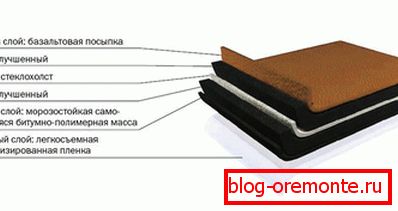 La estructura de las tejas.