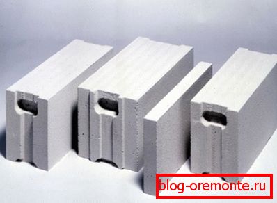 Construcción de bloques de hormigón celular. Construcción de bloques de hormigón celular.