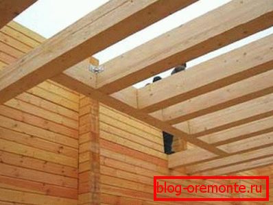 Construcción de la casa desde un bar ordinario. Construcción de la casa desde un bar ordinario.