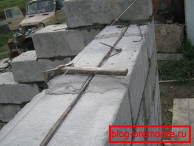 Construcción de bloques de espuma. Construcción de bloques de espuma.