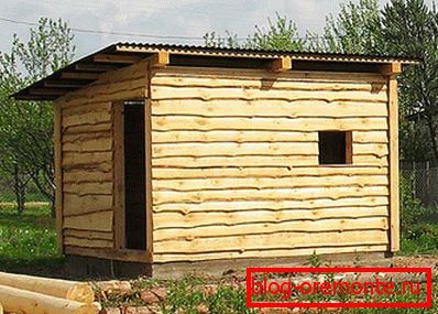 Construcción de un pequeño baño.