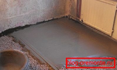 Dispositivo de enrasado con hormigón M200. Dispositivo de enrasado con hormigón M200.