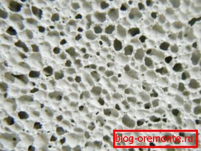 La estructura del material aumentó varias veces. La estructura del material aumentó varias veces.