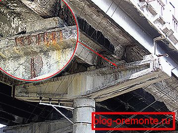 Durante la operación de los productos de hormigón en ellos aparecen diversos daños. Durante la operación de los productos de hormigón en ellos aparecen diversos daños.