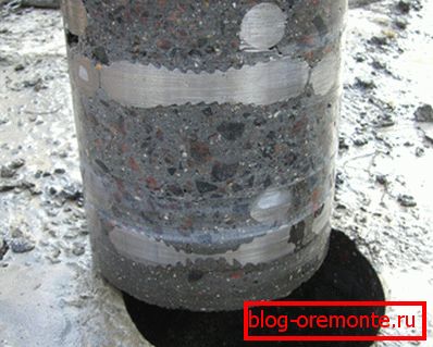 A diferencia de las tradicionales, la perforación diamantina no da viruta A diferencia de las tradicionales, la perforación diamantina no da viruta