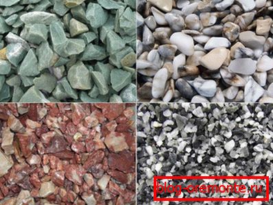 Variaciones del color de la miga de piedra