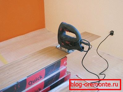 Cortando una laminilla