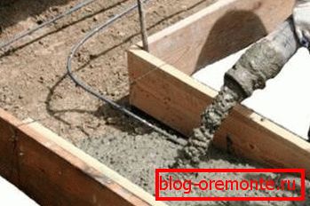 Encofrado de hormigón relleno B30 Encofrado de hormigón relleno B30