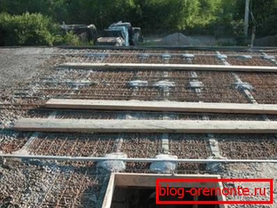Superposición con claydite Superposición con claydite
