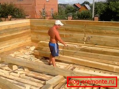 Tratamiento protector de madera con antiséptico. Tratamiento protector de madera con antiséptico.