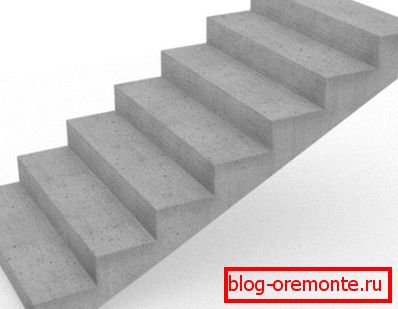 Un tramo de fábrica de hormigón armado es solo parte de un tramo de escaleras y necesita elementos adicionales. Un tramo de fábrica de hormigón armado es solo parte de un tramo de escaleras y necesita elementos adicionales.