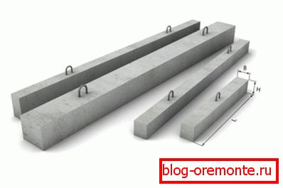 Dinteles de hormigón armado de varios tipos. Dinteles de hormigón armado de varios tipos.