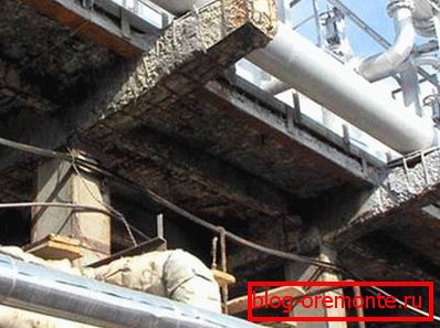 Estructuras de hormigón armado tras un incendio. Estructuras de hormigón armado tras un incendio.